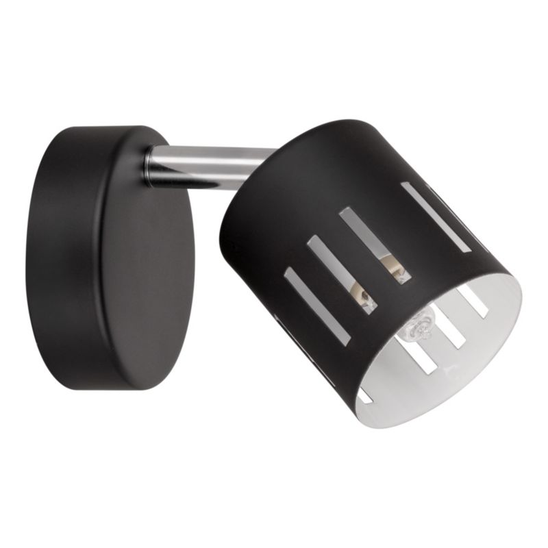 Væglampe SPOT Light 1xG9 Max. 28W Elegant Sort i Minimalistisk Stil, Polsk Producent, 1 stk.
