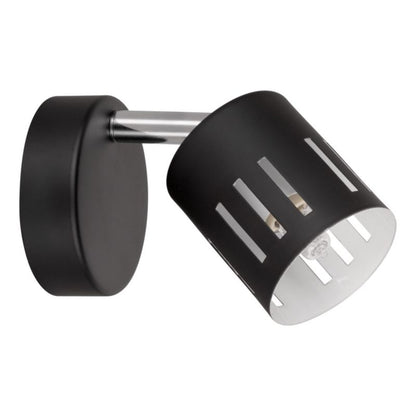 Væglampe SPOT Light 1xG9 Max. 28W Elegant Sort i Minimalistisk Stil, Polsk Producent, 1 stk.