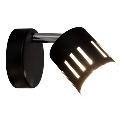 Væglampe SPOT Light 1xG9 Max. 28W Elegant Sort i Minimalistisk Stil, Polsk Producent, 1 stk.