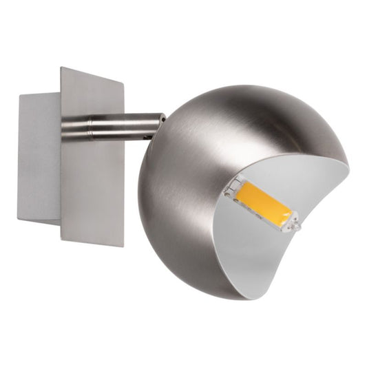 Væglampe SPOT Light 1xG9 Max. 28W Elegant Satin med Hvid Accent, Polsk Producent, 1 stk.