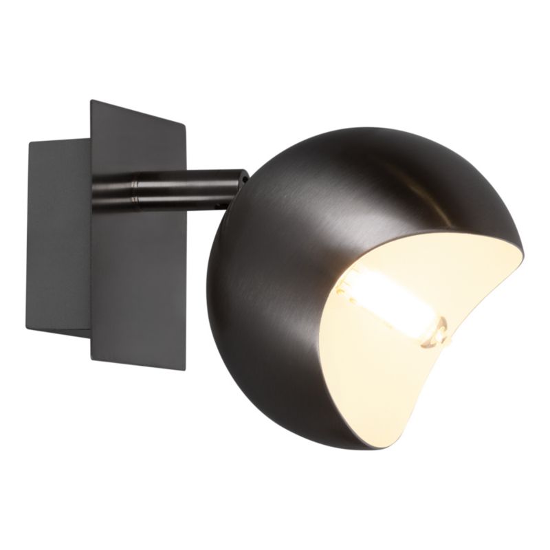 Væglampe SPOT Light 1xG9 Max. 28W Elegant Satin med Hvid Accent, Polsk Producent, 1 stk.