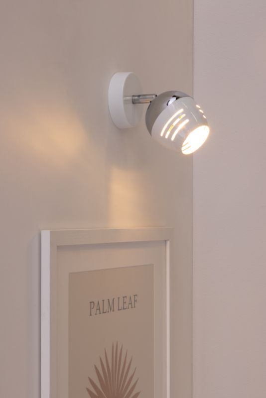 Væglampe SPOT Light 1xG9 Max. 28W Elegant kombination af krom og hvid fra polsk producent, 1 stk.