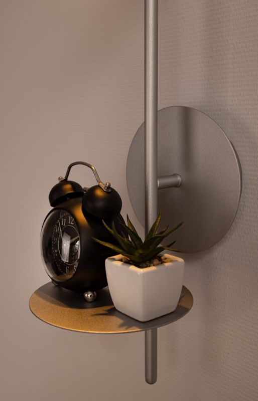 SPOT Light væglampe 1xGU10 50W i subtil krom med moderne design, polsk producent, 1 stk.