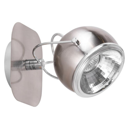 Væglampe SPOT Light 1xGU10 LED 6W Elegant Satin i Klassisk Stil, Polsk Producent, 1 stk.