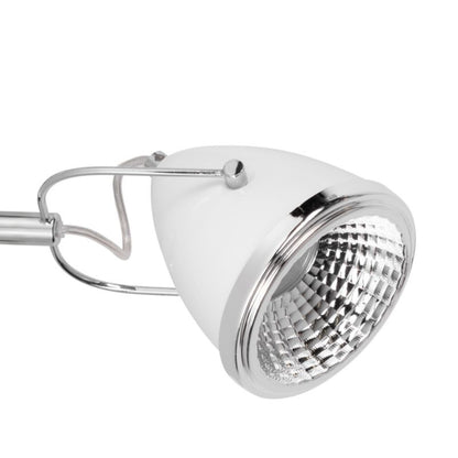 Væglampe SPOT Light 1xGU10 LED 6W Klassisk Kombination af Krom og Hvid, Polsk Producent, 1 stk.