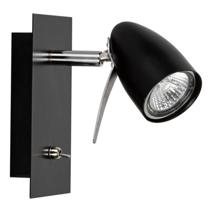 Spot Light væglampe 1xGU10 maks. 35W elegant sort i industriel stil, polsk producent, 1 stk.