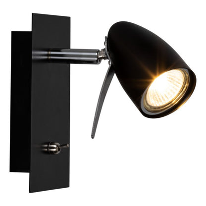 Spot Light væglampe 1xGU10 maks. 35W elegant sort i industriel stil, polsk producent, 1 stk.