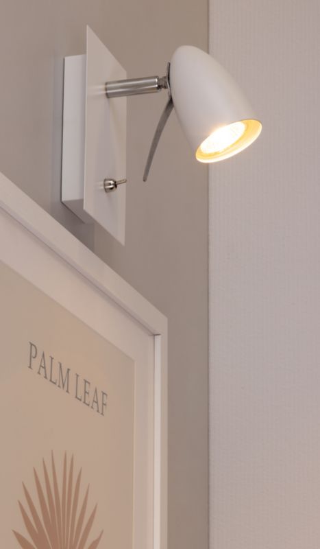 Væglampe SPOT Light 1xGU10 Max. 35W Harmonisk Hvid i Minimalistisk Stil, Polsk Producent, 1 stk.