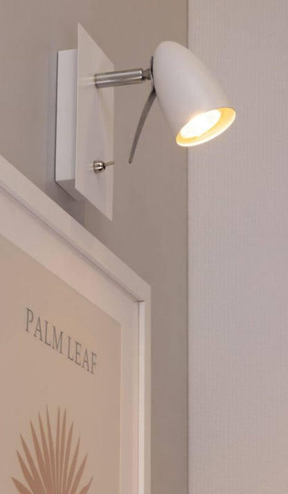 Væglampe SPOT Light 1xGU10 Max. 35W Harmonisk Hvid i Minimalistisk Stil, Polsk Producent, 1 stk.
