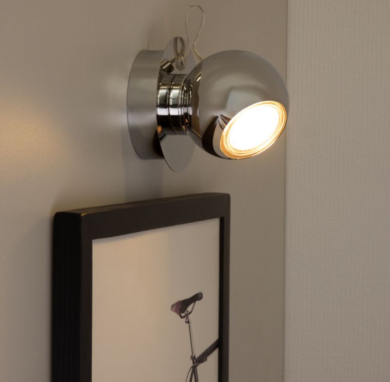 Væglampe SPOT Light 1xGU10 Max. 50W Elegant krom i klassisk stil, polsk producent, 1 stk.