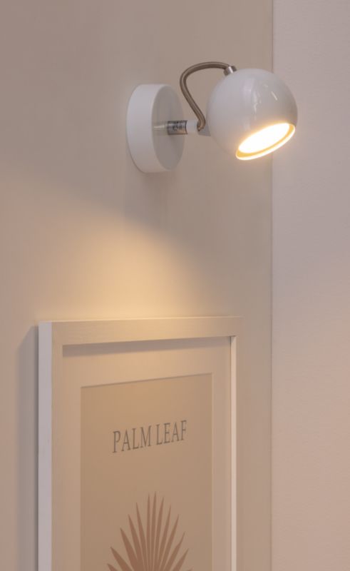 Væglampe SPOT Light 1xGU10 Max. 50W Harmonisk Hvid fra Polsk Producent, 1 stk.