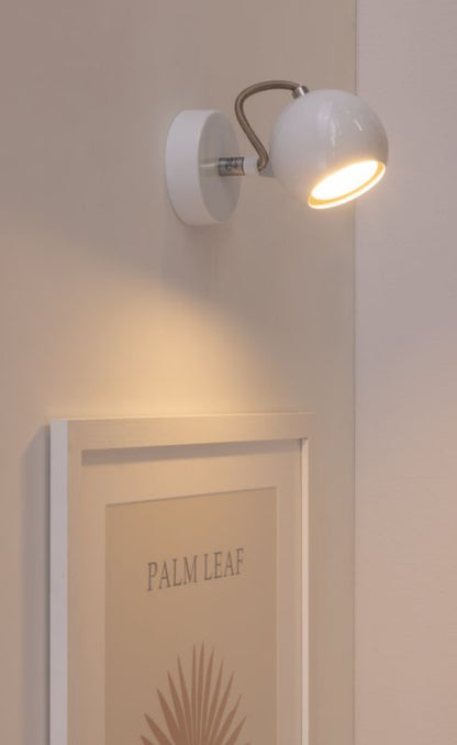 Væglampe SPOT Light 1xGU10 Max. 50W Harmonisk Hvid fra Polsk Producent, 1 stk.