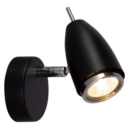 Væglampe SPOT Light 1xGU10 Max. 50W Klassisk sort, Polsk producent, 1 stk.