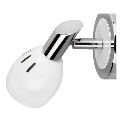 Væglampe SPOT Light 1xGU10 Max. 50W – Elegant kombination af krom og hvid, polsk producent, 1 stk.