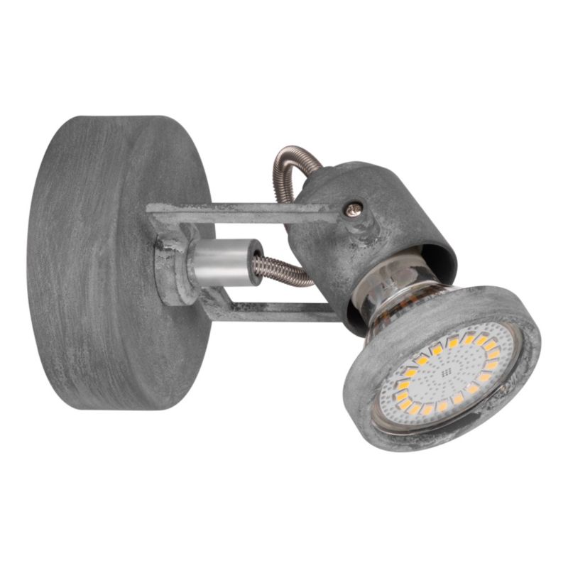 Væglampe SPOT Light 1xGU10 Max. 50W Grå Beton, Moderne Stil fra Polsk Producent, 1 stk.