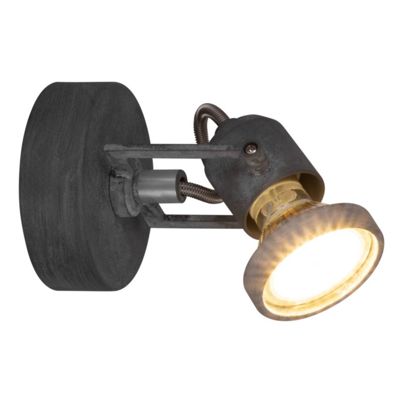 Væglampe SPOT Light 1xGU10 Max. 50W Grå Beton, Moderne Stil fra Polsk Producent, 1 stk.