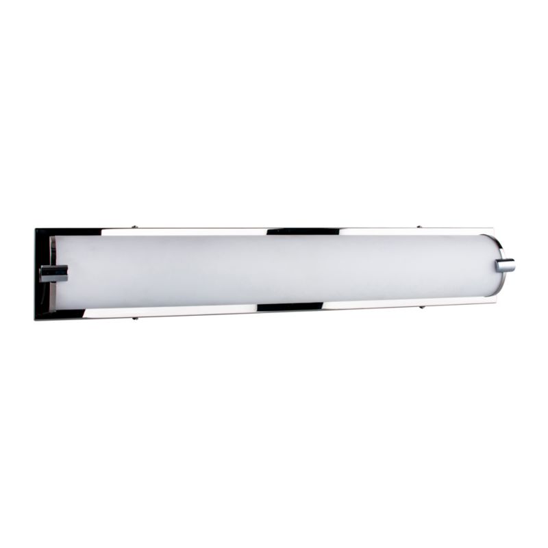 Væglampe SPOT Light 1xLED 27W Elegant hvidt glas med kromdetaljer, polsk producent, 1 stk.