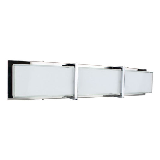 Væglampe SPOT Light 1xLED 27W Minimalistisk Kombination af Hvid og Krom, Polsk Producent, 1 stk.