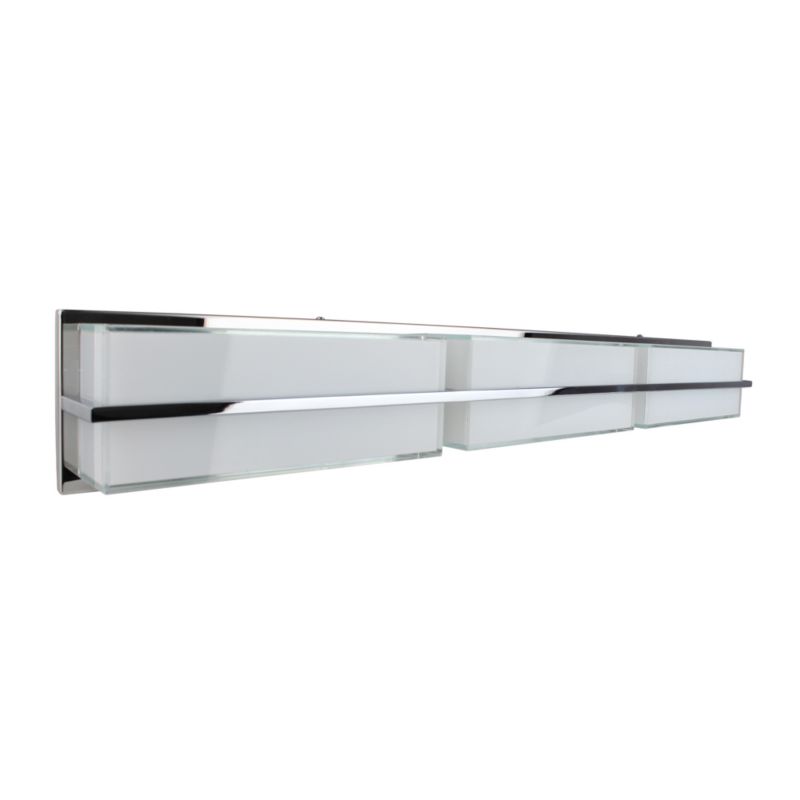Væglampe SPOT Light 1xLED 30W Hvid Komposition med Krom, Polsk Producent, 1 stk.