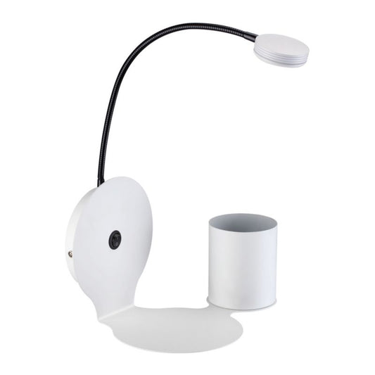 Væglampe SPOT Light 1xLED 3W Elegant kombination af hvid og sort, polsk producent, 1 stk.
