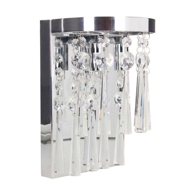 Væglampe SPOT Light 2xG9 Max. 3W Elegant kombination af krom og transparent krystal, polsk producent, 1 stk.
