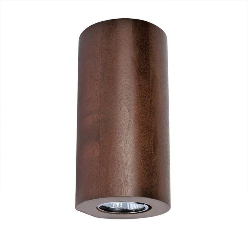 Væglampe SPOT Light 2xGU10 Max. 6W Bøgtræ med valnøddefinish FSC, Polsk producent, 1 stk.