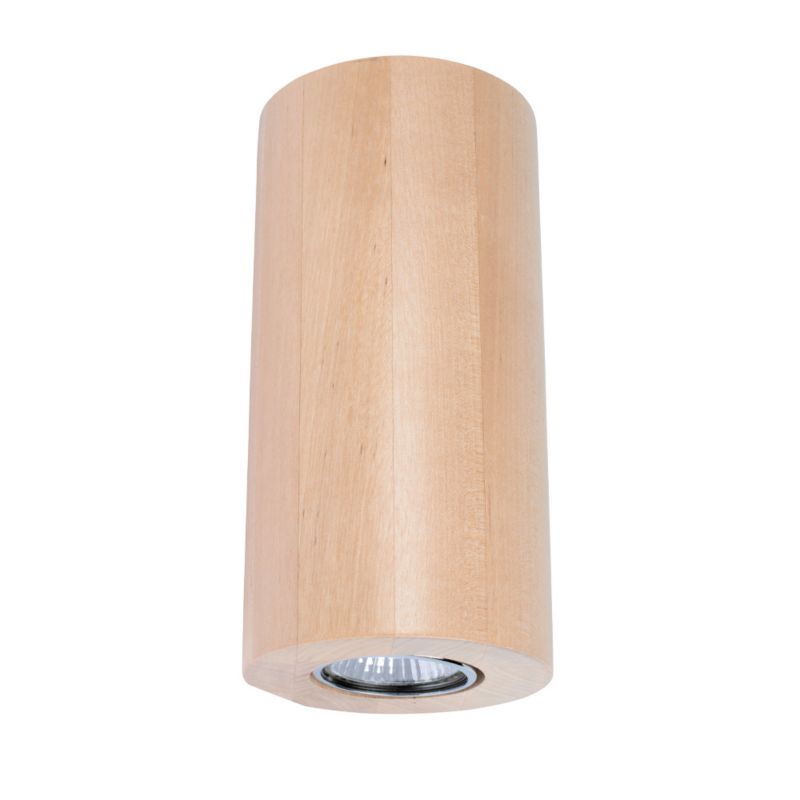 Væglampe SPOT Light 2xGU10 Max. 6W Naturlig FSC-birk, Polsk producent, 1 stk.