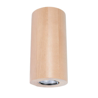 Væglampe SPOT Light 2xGU10 Max. 6W Naturlig FSC-birk, Polsk producent, 1 stk.