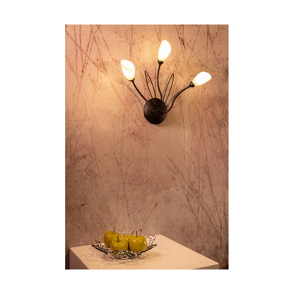 Væglampe SPOT Light 3xG9 Max. 6W LED Klassisk Kombination af Sort og Hvidt Glas, Polsk Producent, 1 stk.