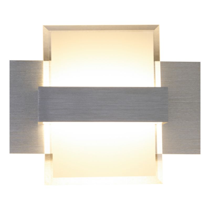 Væglampe SPOT Light 3xLED 5W i børstet aluminium i moderne stil, polsk producent, 1 stk.
