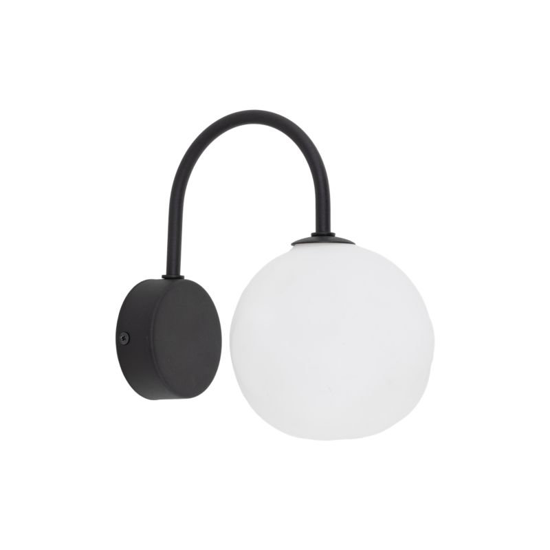 Væglampe Misty 1 x G9 Hvid Sort