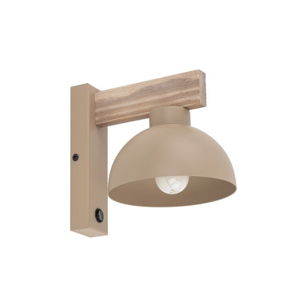Væglampe Oslo Sabia 1xE27 Beige