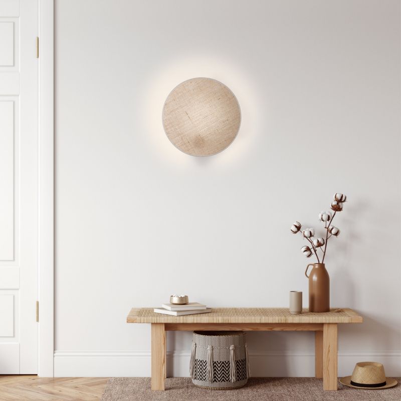 Væglampe Pulse 1 x E27 Naturlig