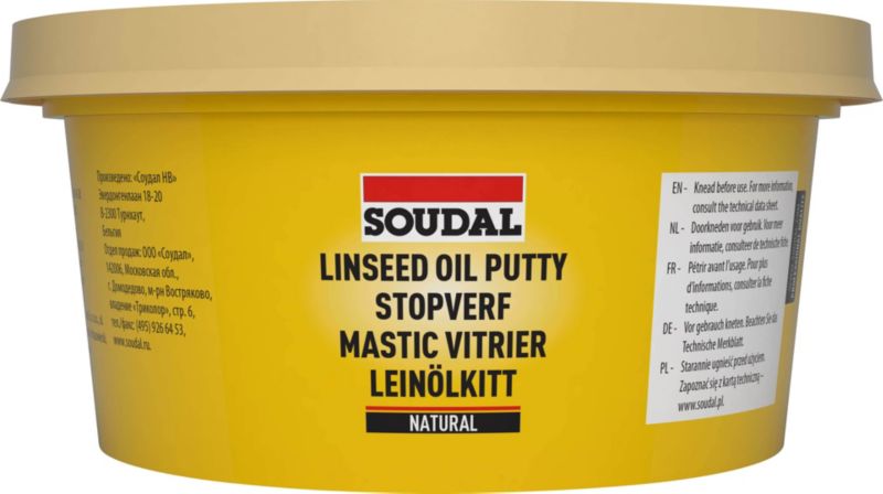 Soudal glasfugemasse 0,5 kg