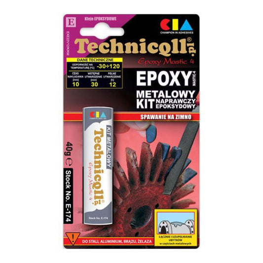 Technicqll metal-epoxy kit 40 g