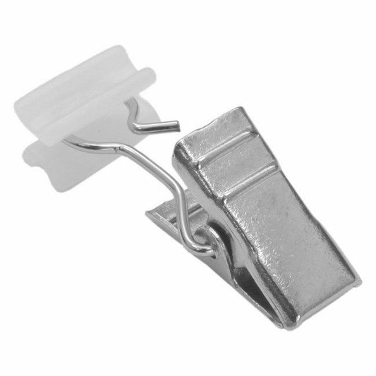 Metalclips med glidefunktion 32 mm, 10 stk.