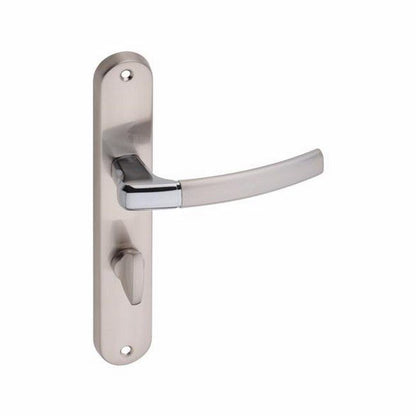 Dørgreb Carino 72 mm WC Højre Børstet Nikkel/Krom