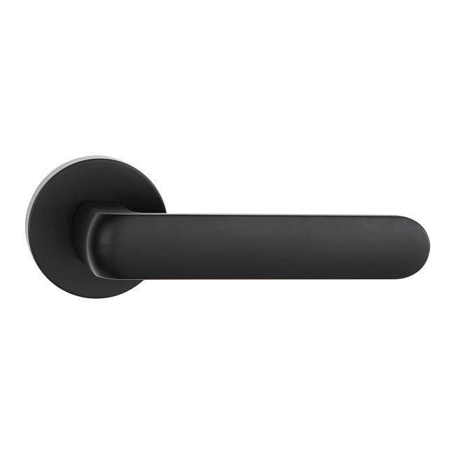 Dørgreb Organic Sort Super Mat Aluminium