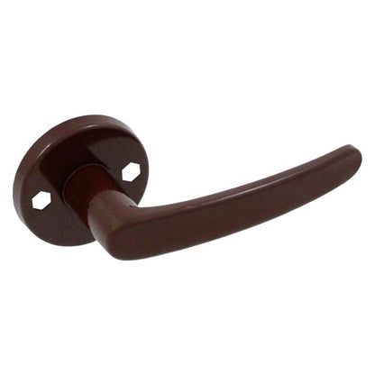 Dørgreb Aluminium Brun Rund Roset 140 mm | 5906711202533