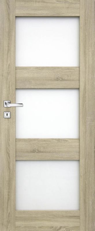 Dørgreb Kvadratisk Roset Krom Aluminium og Stål 40-60 mm