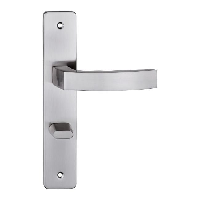 Dørhåndtag Metalbud Mondo 72 mm WC i satin-nikkel