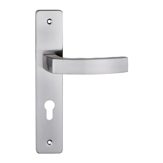 Dørhåndtag Metalbud Mondo 72 mm Yale i satin‑nikkel