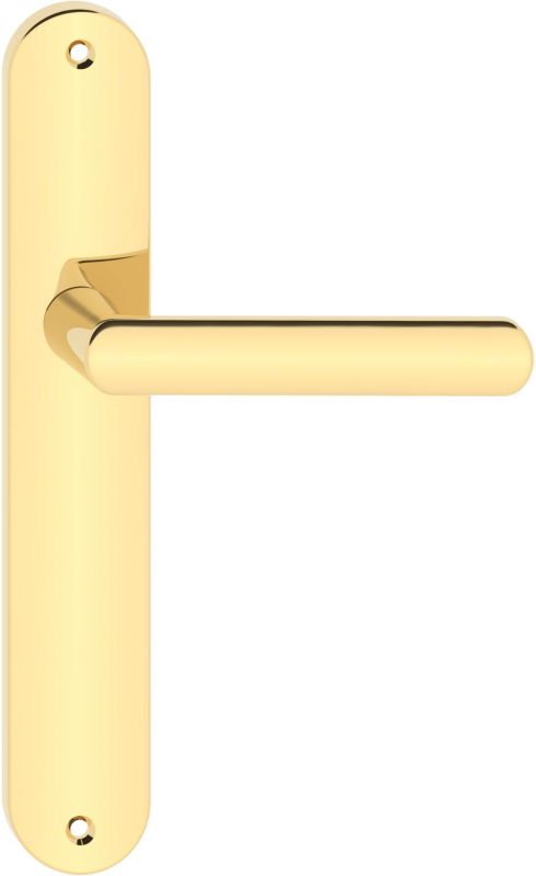 Dørgreb Metalbud Splash Langt Skilt 72 mm Uden Gennemboring Guld
