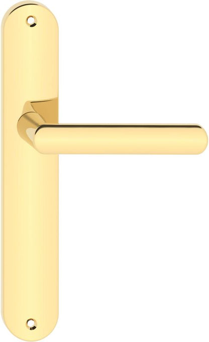 Dørgreb Metalbud Splash Langt Skilt 72 mm Uden Gennemboring Guld