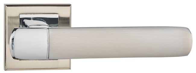 Dørgreb Gold Kort Skilt Aluminium Børstet Nikkel/Krom