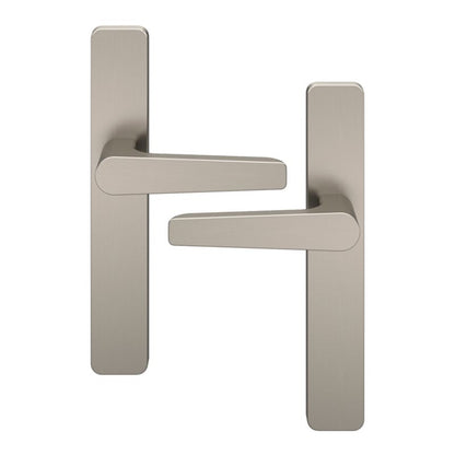 Dørgreb Robust Skilt Nikkel Satin 35-45 mm | 5059340560366