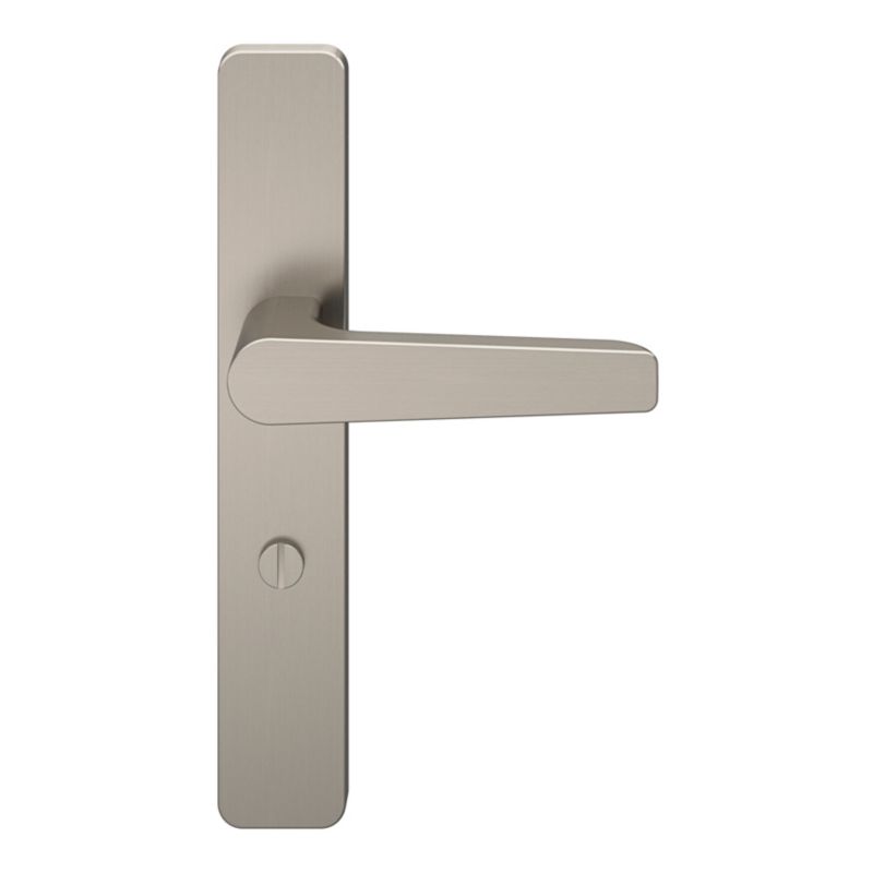 Dørgreb til toilet satin nikkel 54 mm