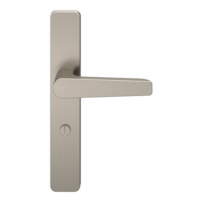 Dørgreb til toilet satin nikkel 54 mm