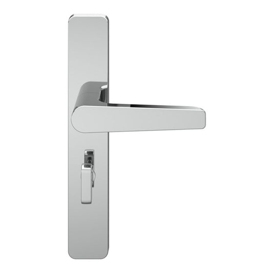 GoodHome Robust WC-greb med poleret kromskilt