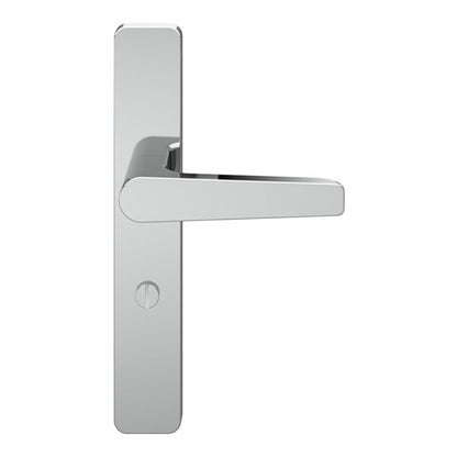 GoodHome Robust WC-greb med poleret kromskilt